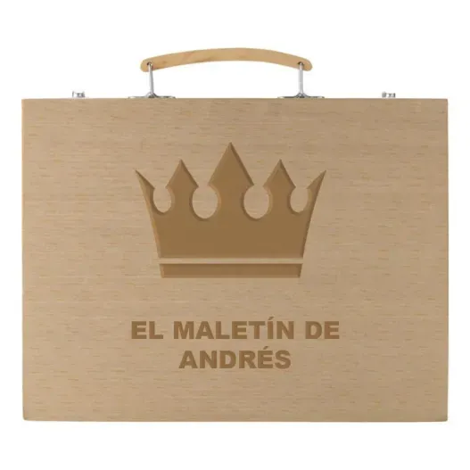Malet&iacute;n de pinturas personalizado (Idea de regalo original)