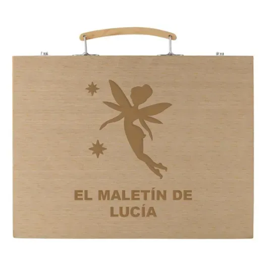 Malet&iacute;n de pinturas personalizado (Detalle de presentación)