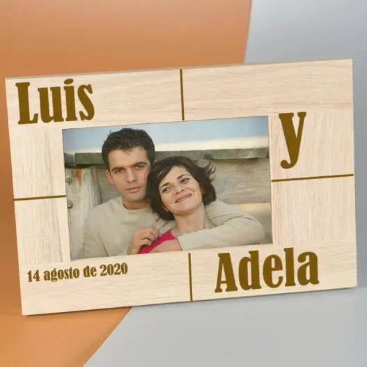 Marco de fotos personalizado para enamorados (Vista alternativa)