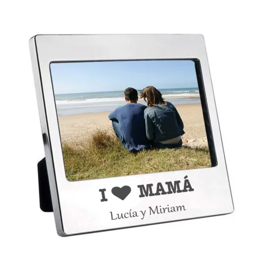 Marco personalizado 'I love'