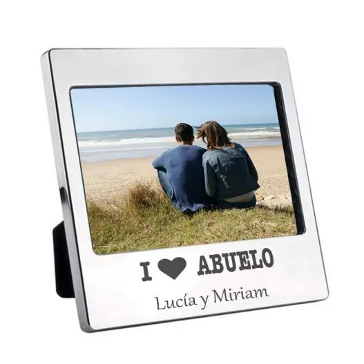 Marco personalizado 'I love' (Idea de regalo original)