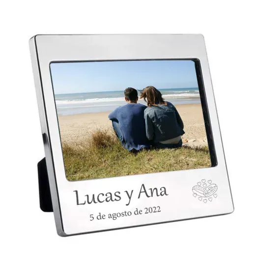 Marco personalizado para parejas (Detalle de presentación)