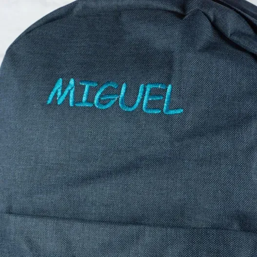 Mochila bordada (Idea de regalo original)