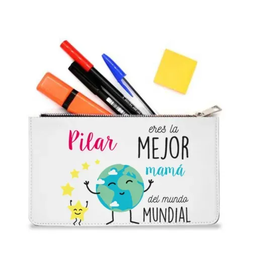 Monedero personalizado "la mejor del mundo" (Vista alternativa)