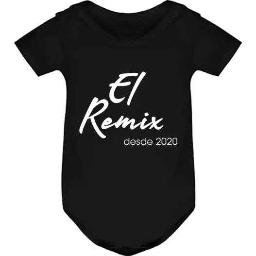 Pack camisetas personalizadas Original y Remix (Detalle de presentación)