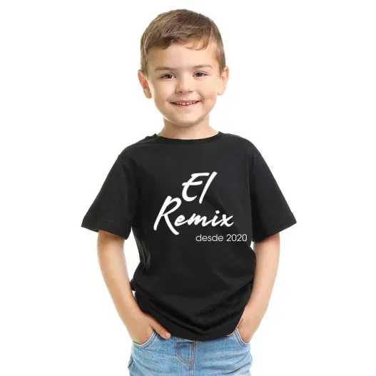 Pack camisetas personalizadas Original y Remix (Idea de regalo original)