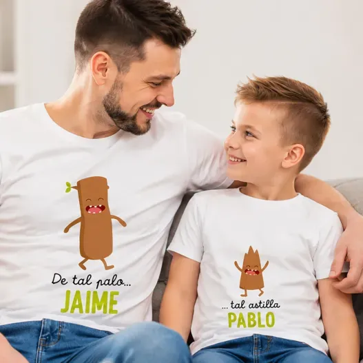 Pack padres personalizado De tal palo... (Vista alternativa)