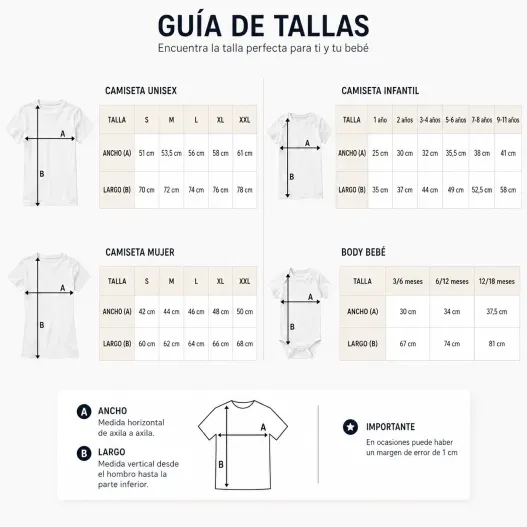 Pack camisetas personalizadas S&uacute;per... (Foto de cerca)