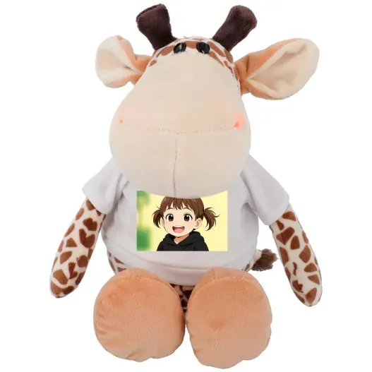 Retrato personalizado en peluche de 23 cm