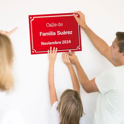 Placa de calle personalizada (Vista alternativa)