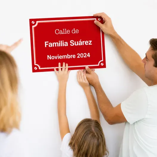 Placa de calle personalizada (Vista alternativa)