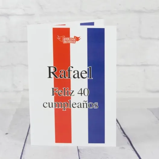 Polo Victory con tarjeta personalizada (Idea de regalo original)