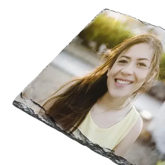 Portafotos de pizarra personalizado (Vista alternativa)
