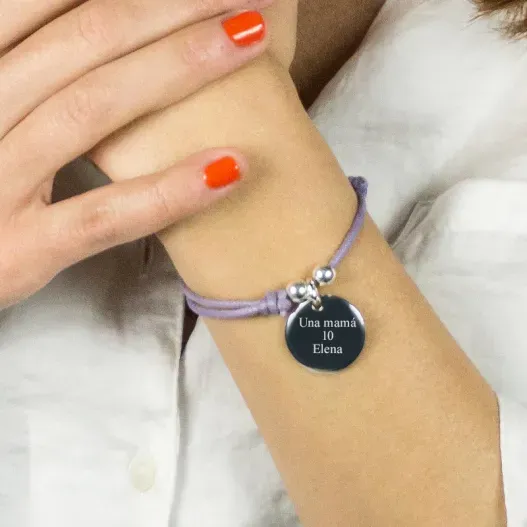 Pulsera medalla personalizada (Idea de regalo original)