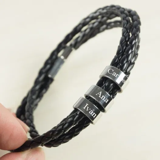 Pulsera personalizada para hombre (Vista secundaria)
