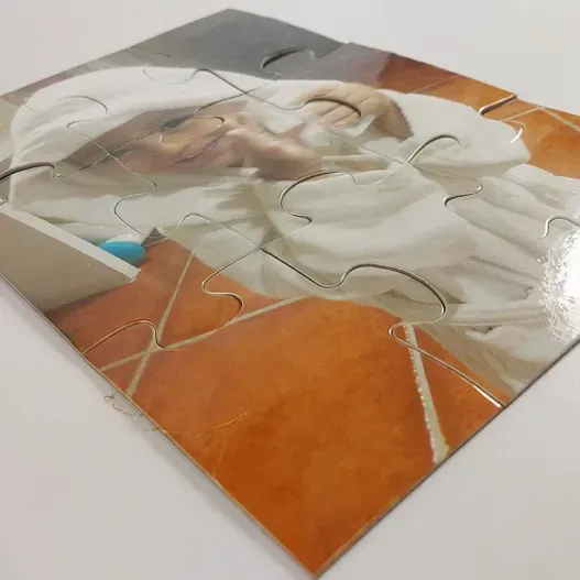Puzzle infantil personalizado con foto (Detalle de presentación)
