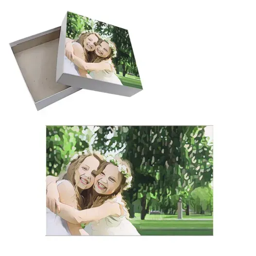 Puzzle personalizado con tu foto caricaturizada  (Vista alternativa)