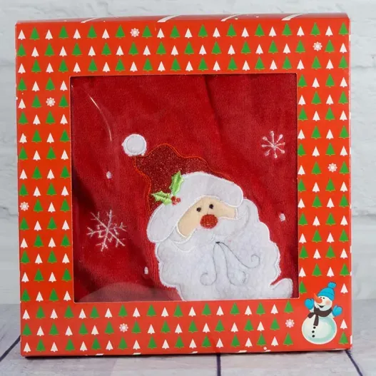 Ranita de navidad para beb&eacute; bordada (Idea de regalo original)
