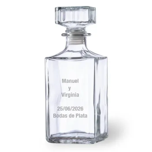 Set whisky con texto grabado (Idea de regalo original)