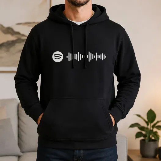 Sudadera personalizada 'Spotify' (Idea de regalo original)