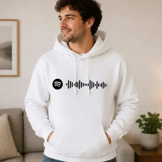 Sudadera personalizada 'Spotify' (Foto de catálogo)