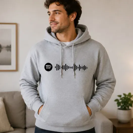 Sudadera personalizada 'Spotify' (Vista secundaria)