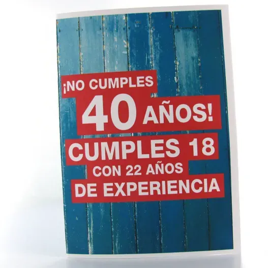 Tarjeta de cumplea&ntilde;os divertida (Vista alternativa)