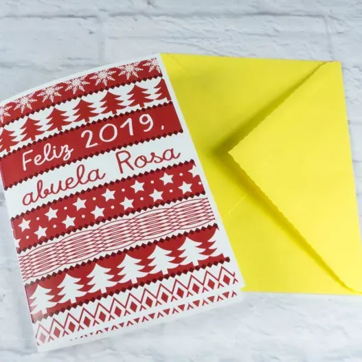 Tarjeta de Navidad personalizada (Vista alternativa)