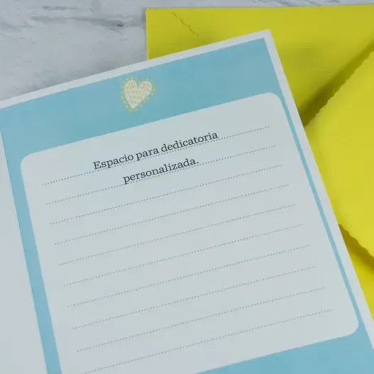 Tarjeta para nacimiento personalizada (Idea de regalo original)