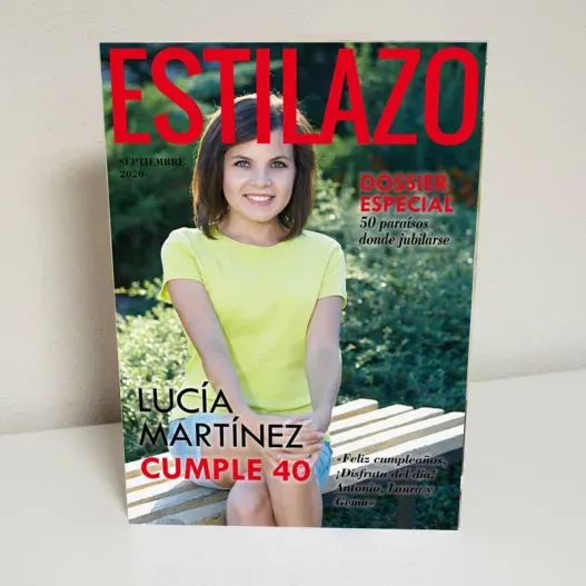 Tarjeta personalizada 'Estilazo' (Foto de catálogo)