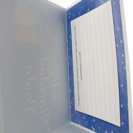 Tarjeta personalizada Feliz Navidad (Idea de regalo original)