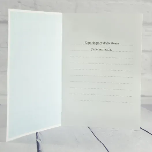 Tarjeta personalizada mini diario (Idea de regalo original)