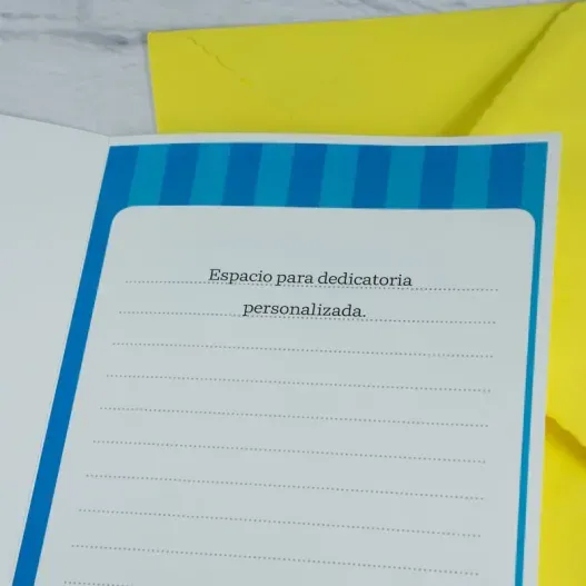 Tarjeta personalizada para nacimientos (Vista alternativa)