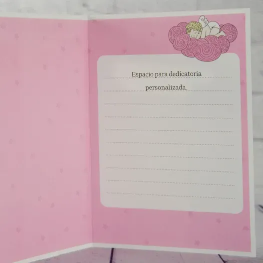 Tarjeta presentaci&oacute;n de tu beb&eacute; personalizada (Idea de regalo original)