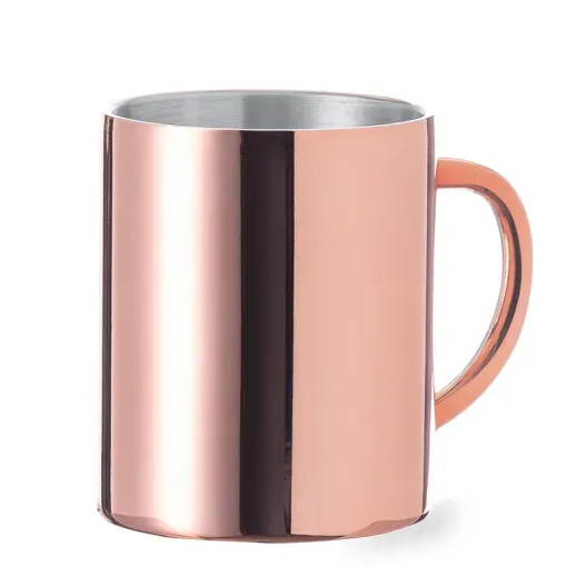 Taza de acero y cobre galvanizado (Detalle de presentación)