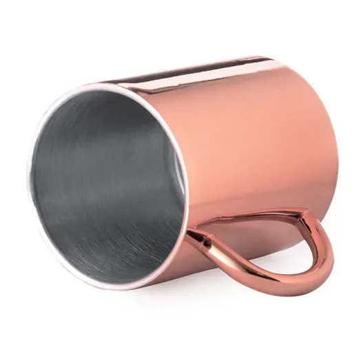 Taza de acero y cobre galvanizado (Idea de regalo original)
