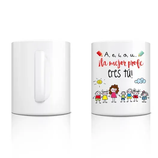 Taza &iexcl;El mejor profe eres t&uacute;! (Foto de catálogo)