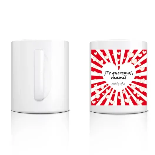 Taza personalizada con dedicatoria (Vista alternativa)
