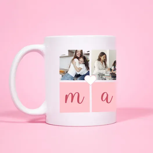 Taza personalizada con fotos 'Mam&aacute;'