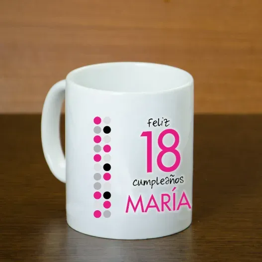 Taza personalizada 'cumplea&ntilde;os' (Idea de regalo original)