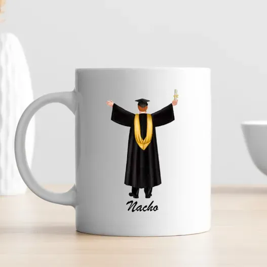 Taza personalizada para Graduado (Vista alternativa)