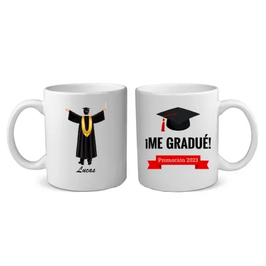 Taza personalizada para Graduado (Detalle de presentación)