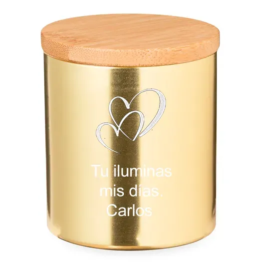 Vela arom&aacute;tica personalizada (Vista alternativa)