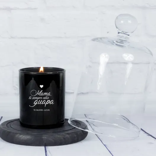 Vela grabada para madre (Idea de regalo original)