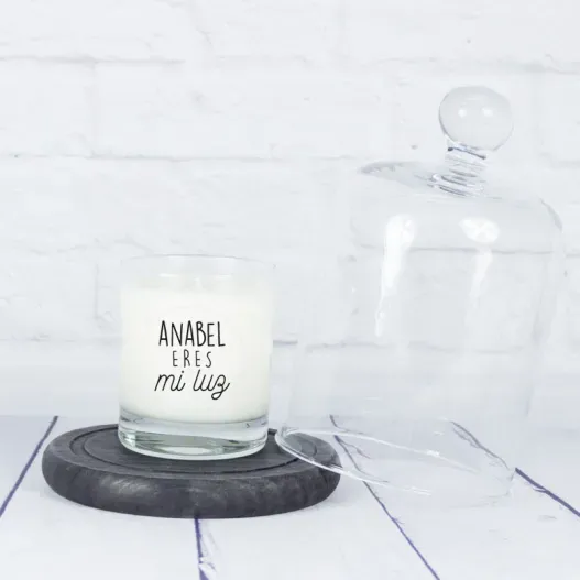 Vela personalizada con mensaje (Idea de regalo original)
