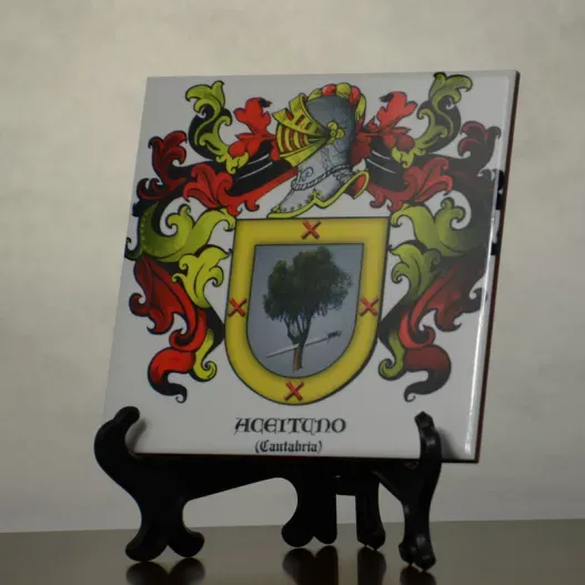 Azulejo con escudo
