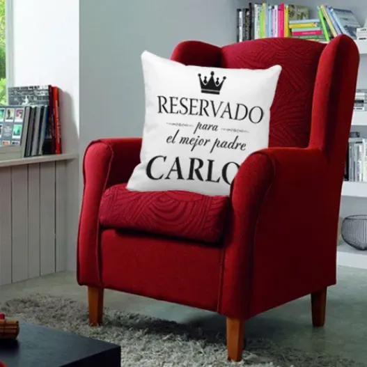 Coj&iacute;n personalizado Reservado (Vista alternativa)