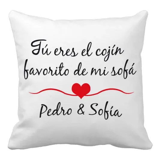 Mi coj&iacute;n favorito personalizado (Vista alternativa)