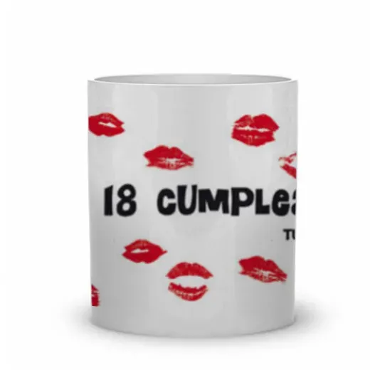 Taza "Feliz cumplea&ntilde;os" personalizada