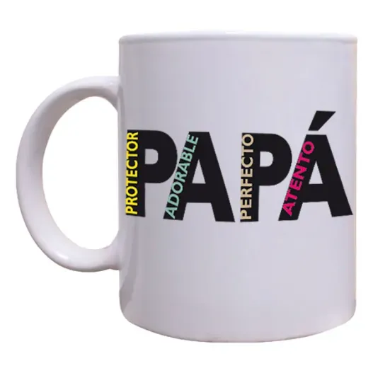 Taza personalizada PAP&Aacute; (Foto de catálogo)